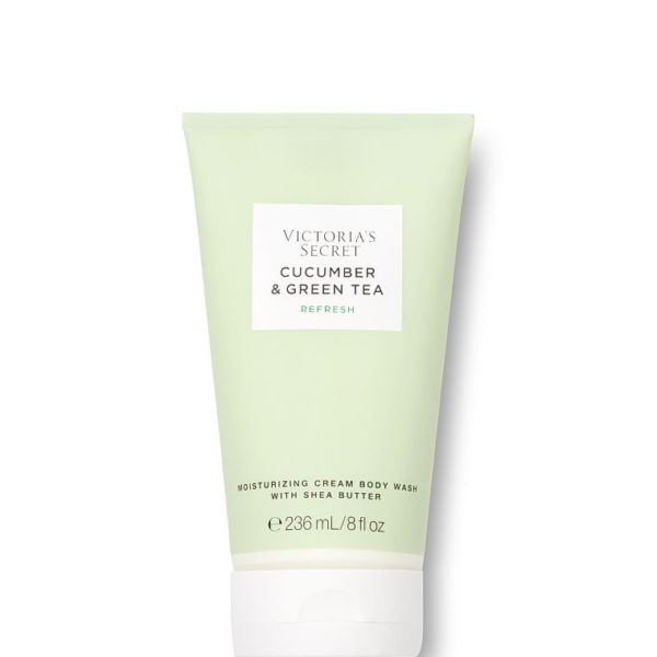 Cucumber & Green Tea- Natural Beauty Moisturizing Cream Body Wash