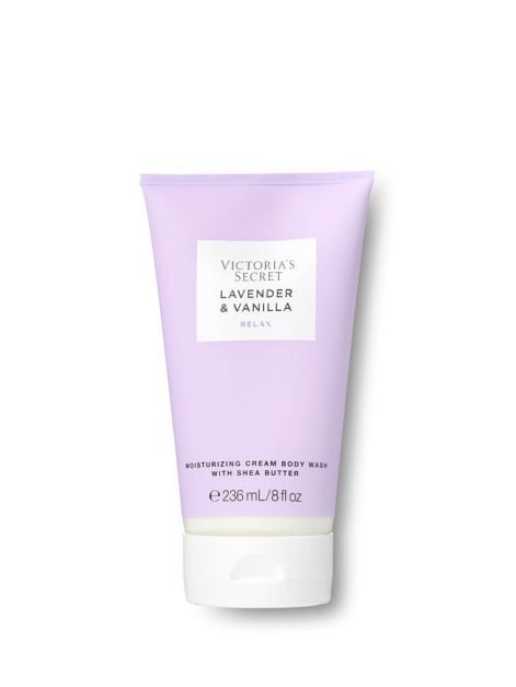 Lavender & Vanilla – Natural Beauty Moisturizing Cream Body Wash