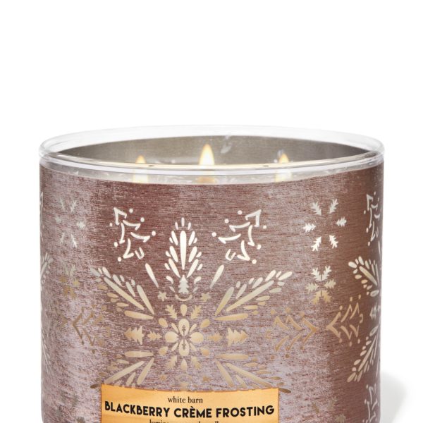 Blackberry Crème Frosting 3-Wick Candle
