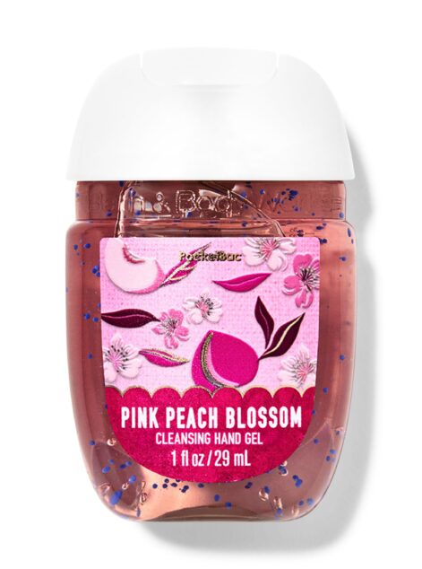 Pink Peach Blossom PocketBac Cleansing Hand Gel