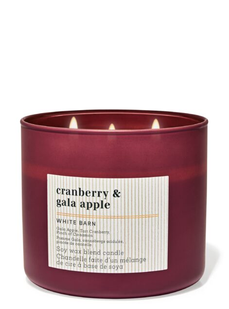 Cranberry & Gala Apple 3-Wick Candle