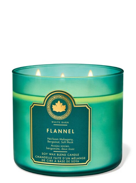Flannel 3-Wick Candle