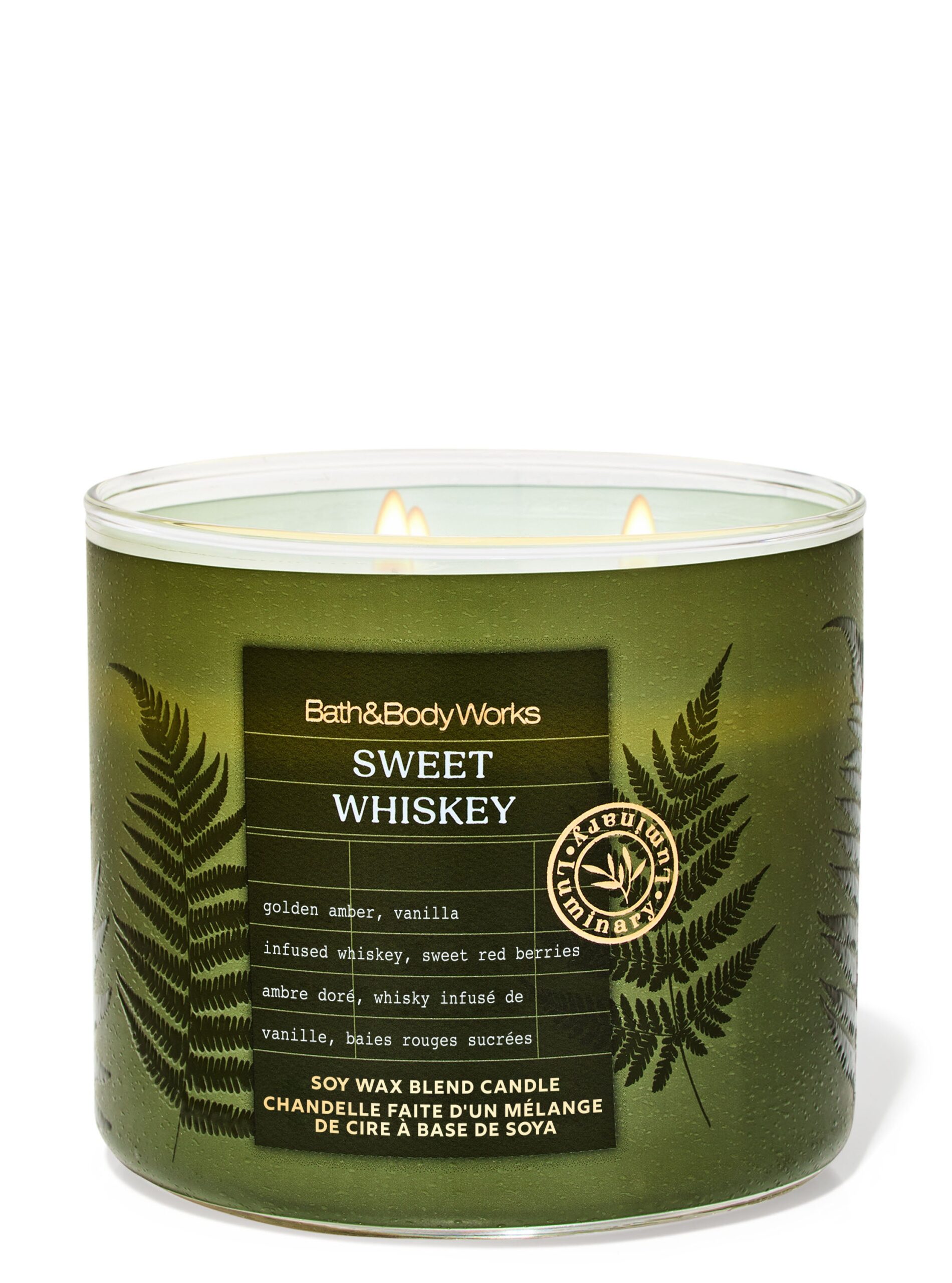 Sweet Whiskey 3-Wick Candle