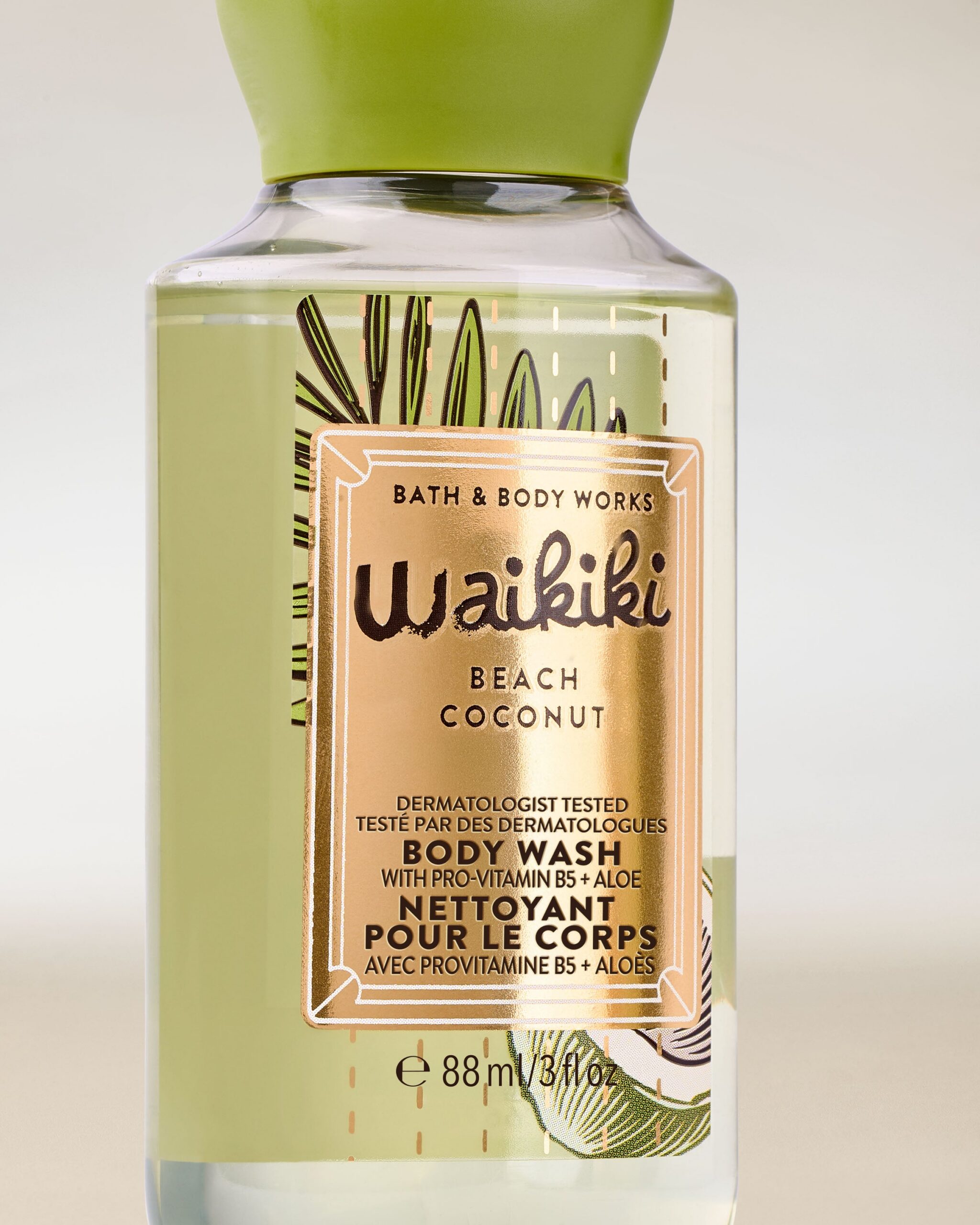 Waikiki Beach Coconut Travel Size Body Wash