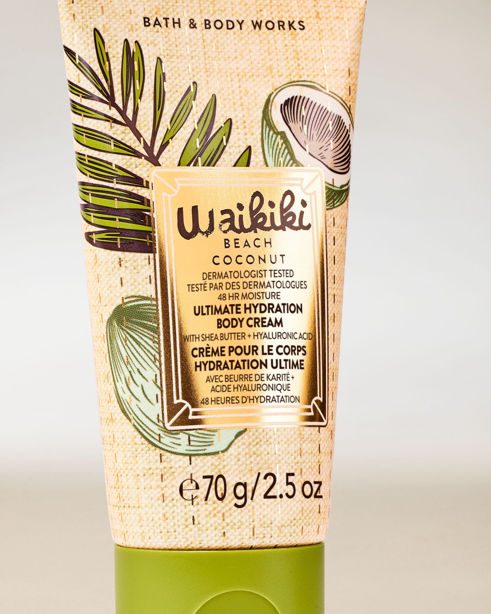 Waikiki Beach Coconut Travel Size Ultimate Hydration Body Cream