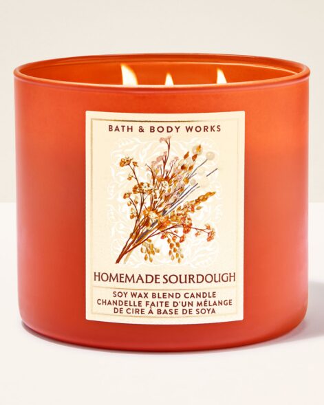 Homemade Sourdough 3-Wick Candle