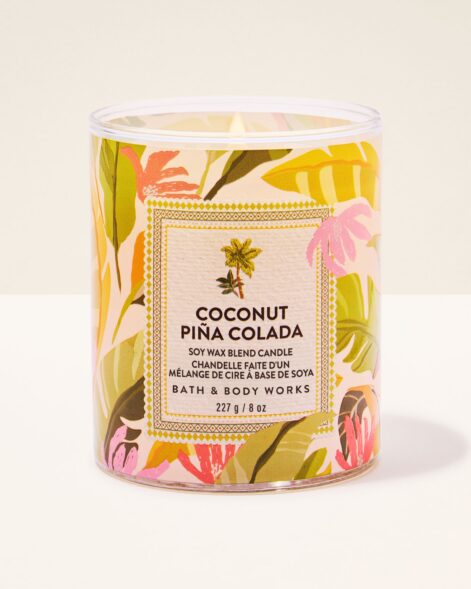 Coconut Piña Colada Single Wick Candle