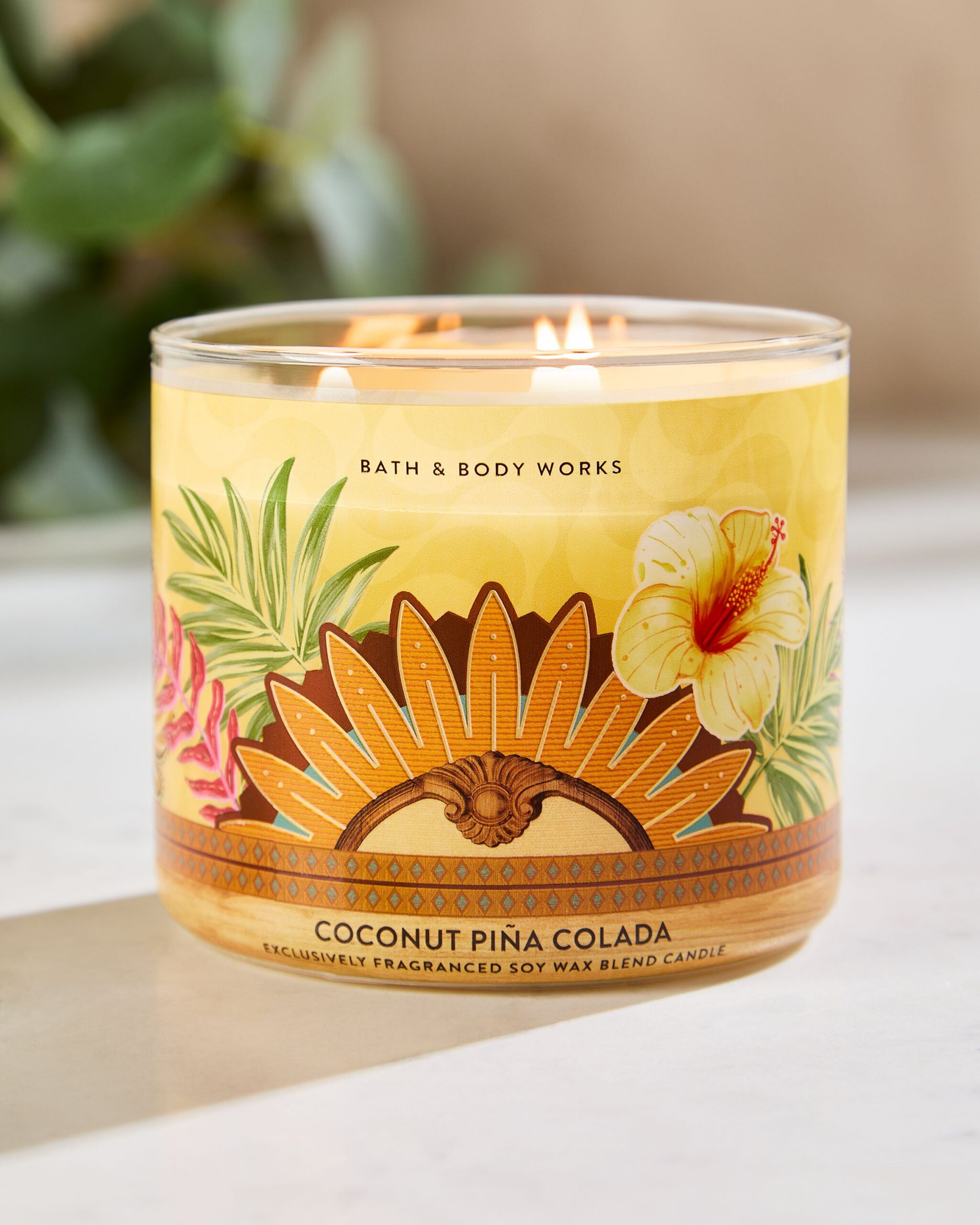 Coconut Piña Colada 3-Wick Candle - Image 4