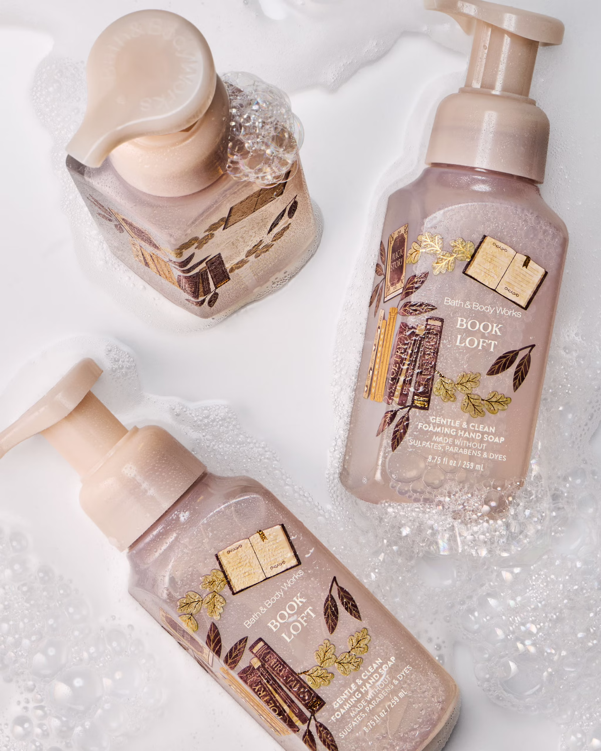 Book Loft Gentle & Clean Foaming Hand Soap - Image 3