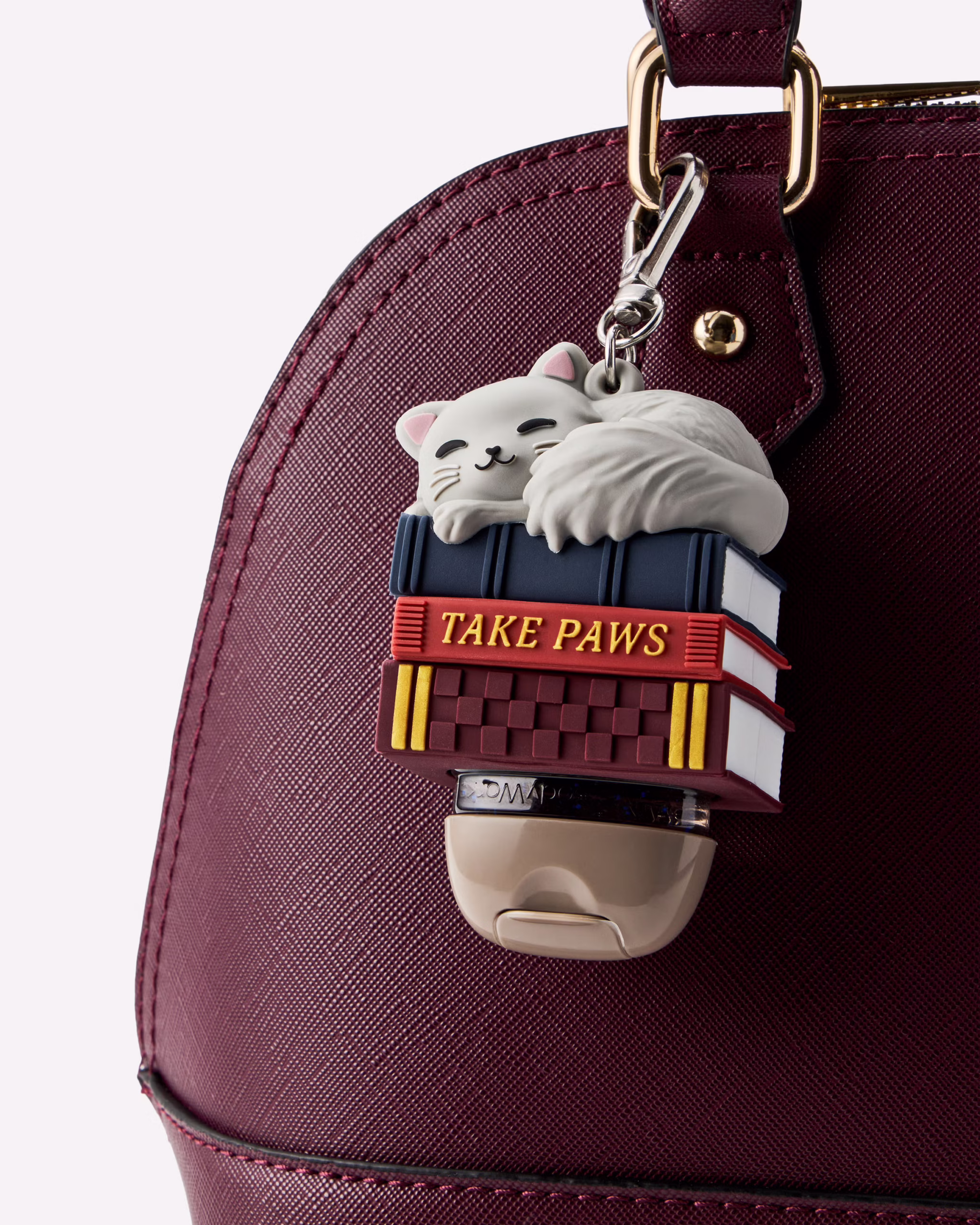 Book Stack Cat PocketBac Holder